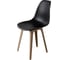 Комплект стульев пластиковых DERSTUHL 2 шт Plast Dark Beige Eames, черный, DSL044.510.2 3