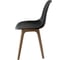 Стул пластиковый DERSTUHL Plast Dark Beige Eames, черный DSL044.510 5