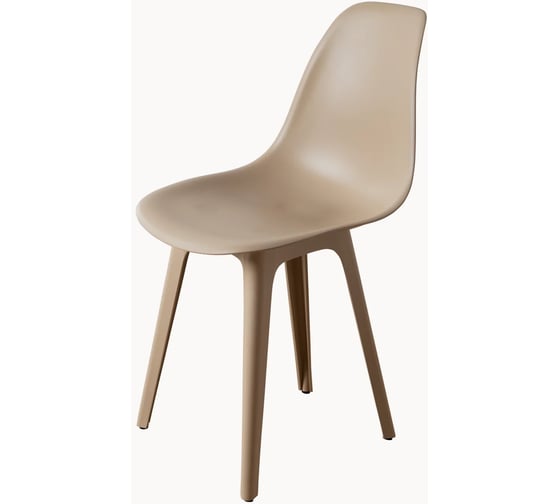 Стул DERSTUHL Plast Dark Beige Eames, темно-бежевый DSL044.513