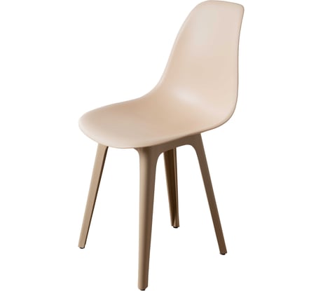 Стул DERSTUHL Plast Dark Beige Eames, теплый бежевый, комплект 2 шт DSL044.514.2