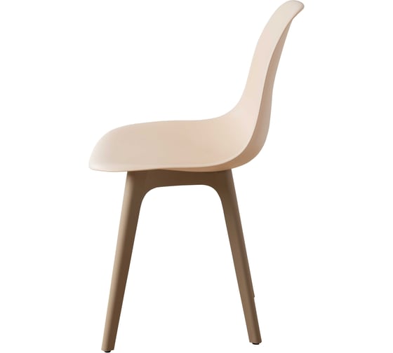 Комплект стульев пластиковых DERSTUHL 4 шт Plast Dark Beige Eames, теплый бежевый, DSL044.514.4