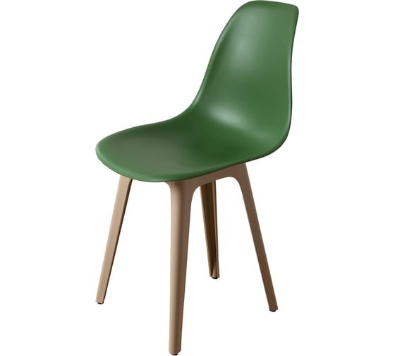 Стул DERSTUHL Plast Dark Beige Eames, темно-зеленый DSL044.516