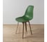 Стул пластиковый DERSTUHL Plast Dark Beige Eames, темно-зеленый DSL044.516 7
