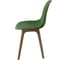 Комплект стульев пластиковых DERSTUHL 4 шт Plast Dark Beige Eames, темно-зеленый, DSL044.516.4 5