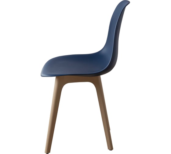 Стул пластиковый DERSTUHL Plast Dark Beige Eames, темно-синий DSL044.517
