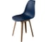 Комплект стульев пластиковых DERSTUHL 4 шт Plast Dark Beige Eames, темно-синий, DSL044.517.4 3