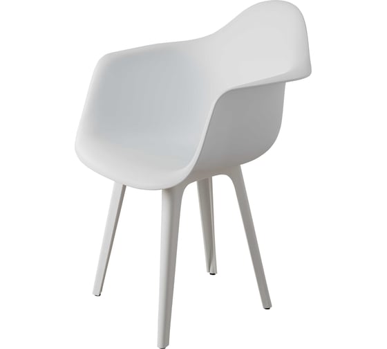 Стул-кресло DERSTUHL Plast White Eames, белый, комплект 2 шт DSL045.101.2 1