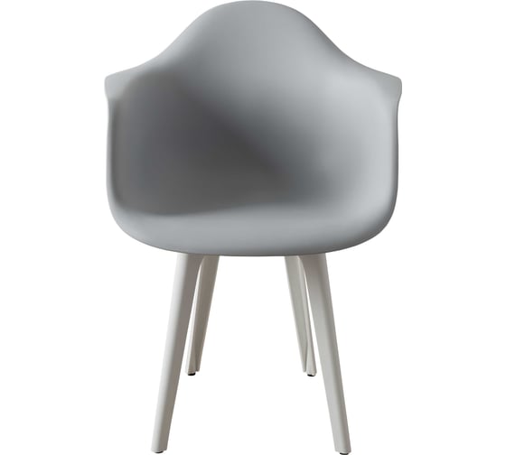 Стул-кресло из пластика DERSTUHL Plast White Eames, белый DSL045.102