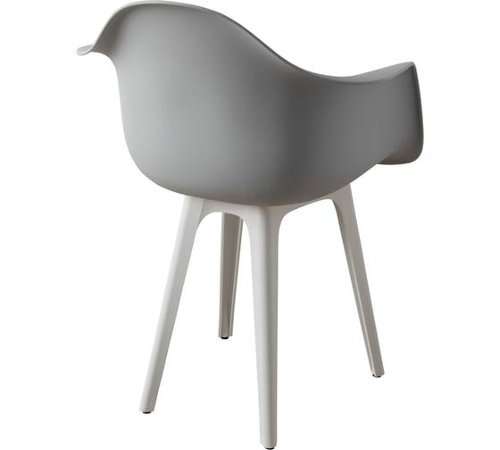 Стул-кресло из пластика DERSTUHL Plast White Eames, белый DSL045.102