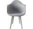 Стул-кресло из пластика DERSTUHL Plast White Eames, белый DSL045.102 4
