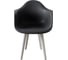 Стул-кресло из пластика DERSTUHL Plast White Eames, темно-серый DSL045.103 4