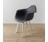 Стул-кресло из пластика DERSTUHL Plast White Eames, темно-серый DSL045.103 7