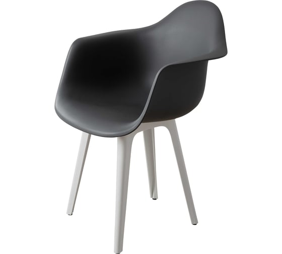 Комплект стульев пластиковых DERSTUHL 2 шт Plast White Eames, темно-серый, DSL045.103.2
