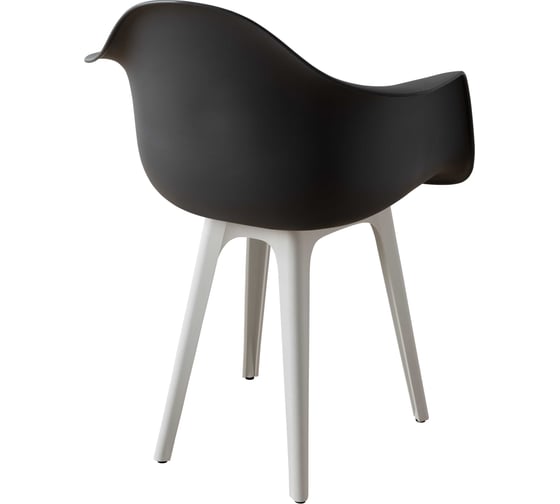 Комплект стульев пластиковых DERSTUHL 2 шт Plast White Eames, темно-серый, DSL045.103.2