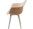 Стул-кресло из пластика DERSTUHL Plast White Eames, теплый бежевый DSL045.114 5