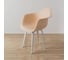 Стул-кресло из пластика DERSTUHL Plast White Eames, теплый бежевый DSL045.114 7