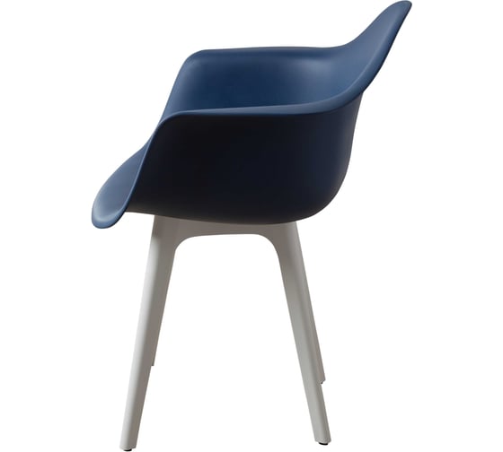 Комплект стульев пластиковых DERSTUHL 2 шт Plast White Eames, темно-синий, DSL045.117.2