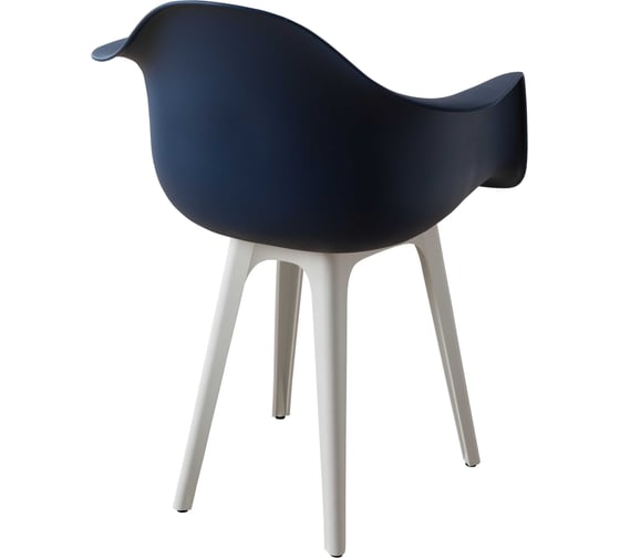 Комплект стульев пластиковых DERSTUHL 2 шт Plast White Eames, темно-синий, DSL045.117.2