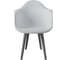 Стул-кресло из пластика DERSTUHL Plast Grey Eames, белый DSL045.201 4