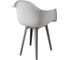 Стул-кресло из пластика DERSTUHL Plast Grey Eames, белый DSL045.201 6