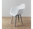 Стул-кресло из пластика DERSTUHL Plast Grey Eames, белый DSL045.201 7