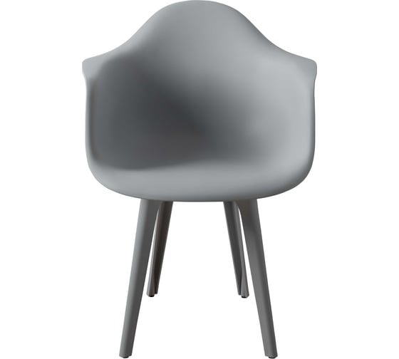 Стул-кресло из пластика DERSTUHL Plast Grey Eames, белый DSL045.202
