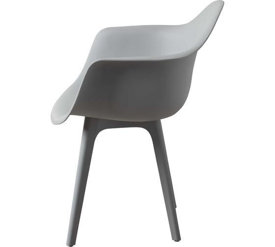 Стул-кресло из пластика DERSTUHL Plast Grey Eames, белый DSL045.202