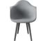 Стул-кресло из пластика DERSTUHL Plast Grey Eames, белый DSL045.202 4