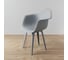 Стул-кресло из пластика DERSTUHL Plast Grey Eames, белый DSL045.202 9