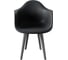Стул-кресло из пластика DERSTUHL Plast Grey Eames, темно-серый DSL045.203 4