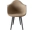 Комплект стульев пластиковых DERSTUHL 2 шт Plast Grey Eames, темно-бежевый, DSL045.213.2 4