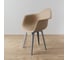 Комплект стульев пластиковых DERSTUHL 2 шт Plast Grey Eames, темно-бежевый, DSL045.213.2 7