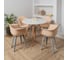 Комплект стульев пластиковых DERSTUHL 2 шт Plast Grey Eames, теплый бежевый, DSL045.214.2 2