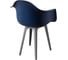 Стул-кресло из пластика DERSTUHL Plast Grey Eames, темно-синий DSL045.217 6