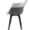 Стул-кресло из пластика DERSTUHL Plast Dark Grey Eames, белый DSL045.302 5