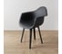 Стул-кресло из пластика DERSTUHL Plast Dark Grey Eames, темно-серый DSL045.303 9