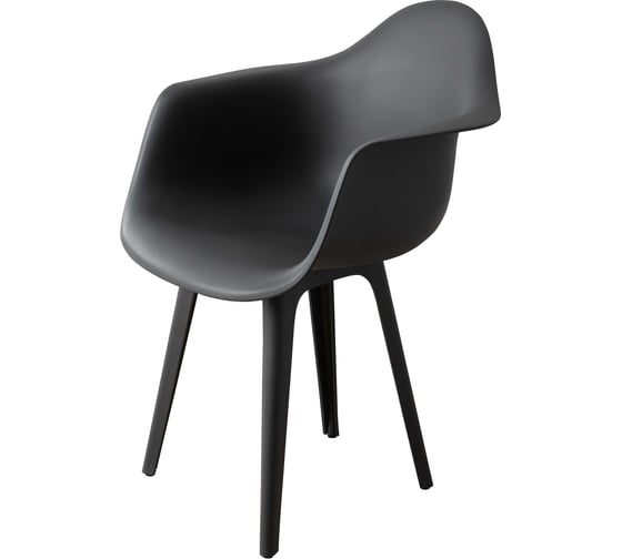 Комплект стульев пластиковых DERSTUHL 2 шт Plast Dark Grey Eames, темно-серый, DSL045.303.2