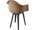 Комплект стульев пластиковых DERSTUHL 4 шт Plast Dark Grey Eames, темно-бежевый, DSL045.313.4 6