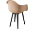 Комплект стульев пластиковых DERSTUHL 2 шт Plast Dark Grey Eames, теплый бежевый, DSL045.314.2 6