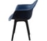 Комплект стульев пластиковых DERSTUHL 4 шт Plast Dark Grey Eames, темно-синий, DSL045.317.4 5