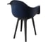 Комплект стульев пластиковых DERSTUHL 4 шт Plast Dark Grey Eames, темно-синий, DSL045.317.4 6