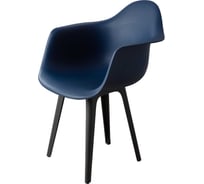 Стул-кресло DERSTUHL Plast Dark Grey Eames, темно-синий, комплект 2 шт DSL045.317.2