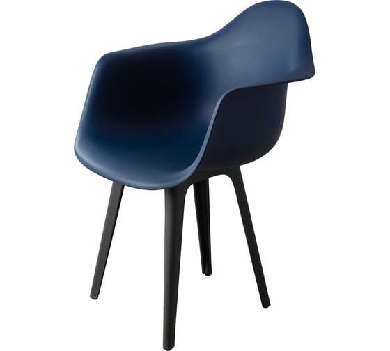 Стул-кресло DERSTUHL Plast Dark Grey Eames, темно-синий, комплект 2 шт DSL045.317.2 1