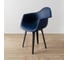 Комплект стульев пластиковых DERSTUHL 2 шт Plast Dark Grey Eames, темно-синий, DSL045.317.2 7