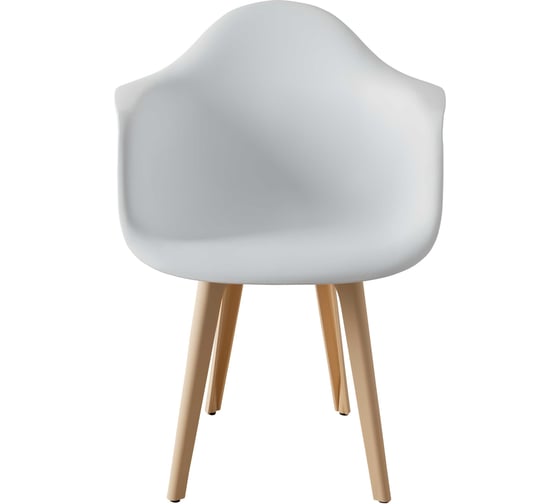 Комплект стульев пластиковых DERSTUHL 2 шт Plast Beige Eames, белый, DSL045.401.2
