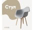 Стул-кресло из пластика DERSTUHL Plast Beige Eames, белый DSL045.402 2