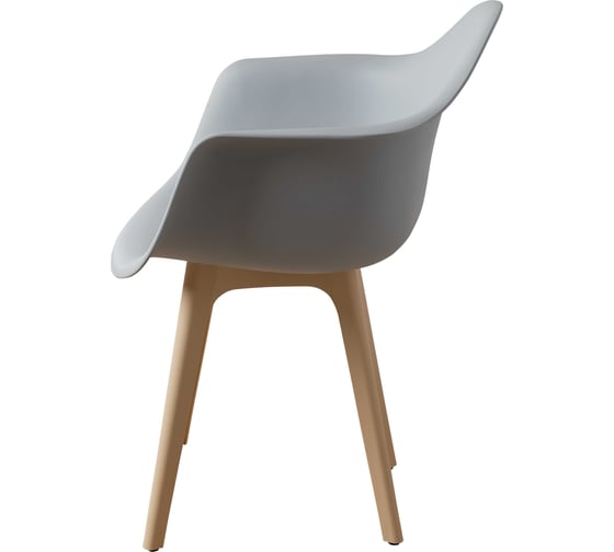 Комплект стульев пластиковых DERSTUHL 4 шт Plast Beige Eames, белый, DSL045.402.4