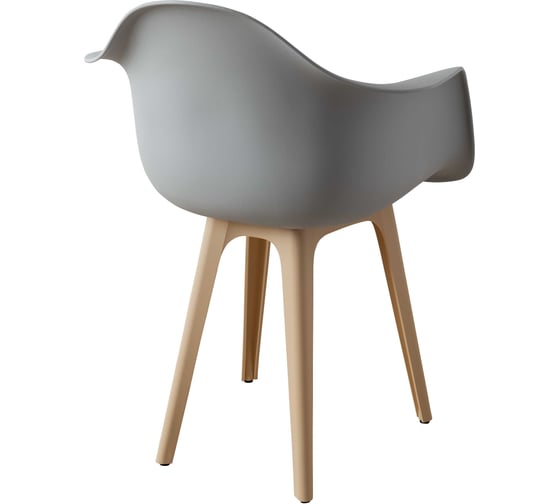 Комплект стульев пластиковых DERSTUHL 4 шт Plast Beige Eames, белый, DSL045.402.4