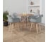 Комплект стульев пластиковых DERSTUHL 4 шт Plast Beige Eames, белый, DSL045.402.4 2