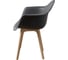 Комплект стульев пластиковых DERSTUHL 4 шт Plast Beige Eames, темно-серый, DSL045.403.4 5